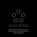 Unus Virtus "Productivity Planner A5"