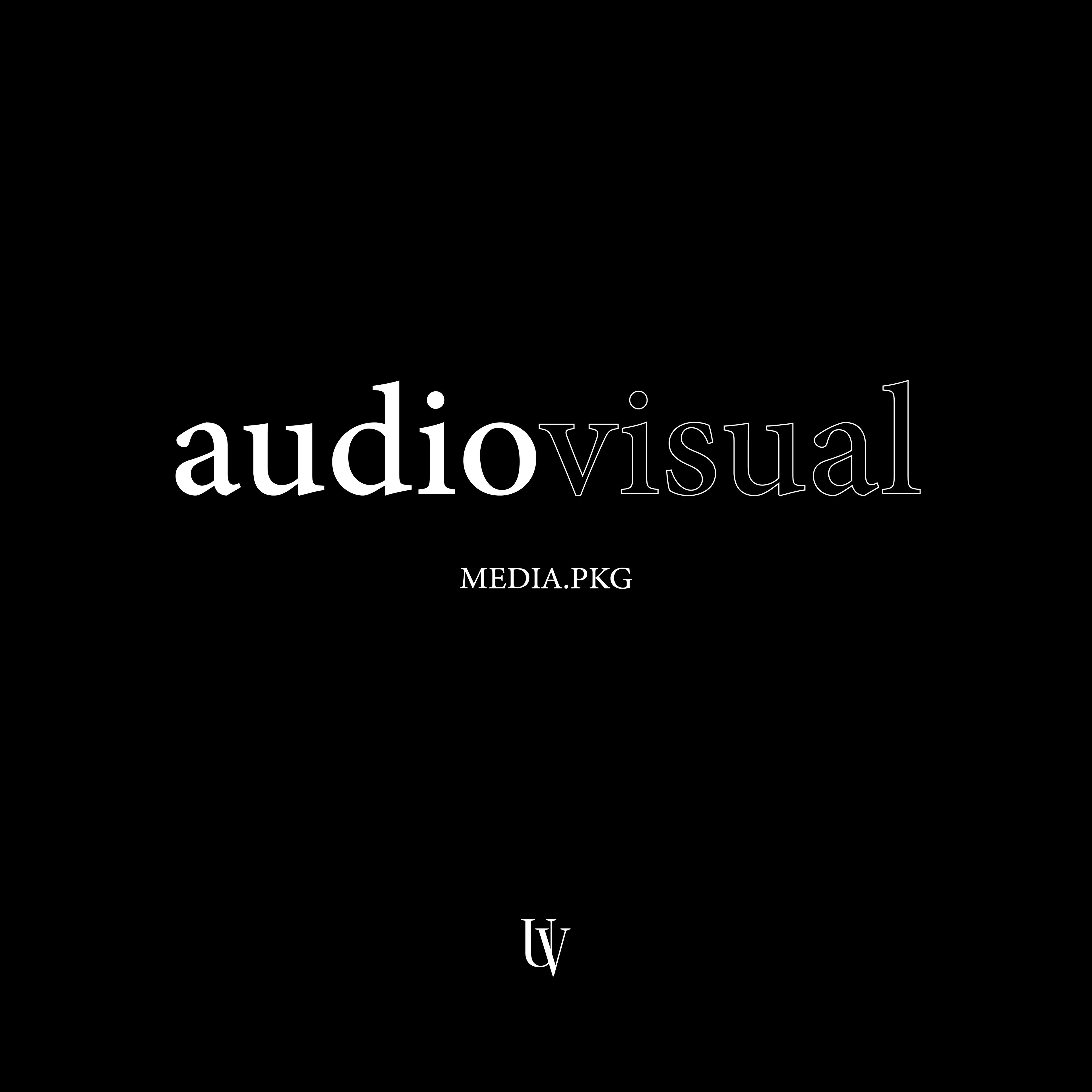 Unus Virtus "Audiovisual Media Package" Brand Design